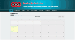 Desktop Screenshot of bowlingbyinvitation.com